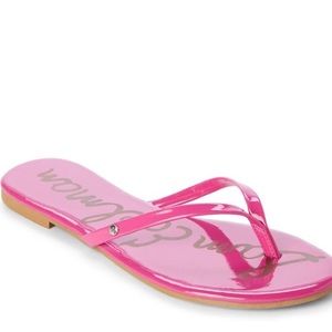 Sam Edelman Hot Pink Oliver Flip Flops
